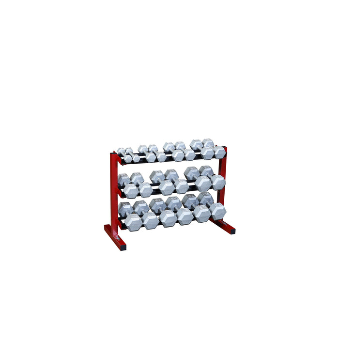 Best Fitness - Storage BFDR10 - 3 tier horizontal dumbbell rack (Rack Only)