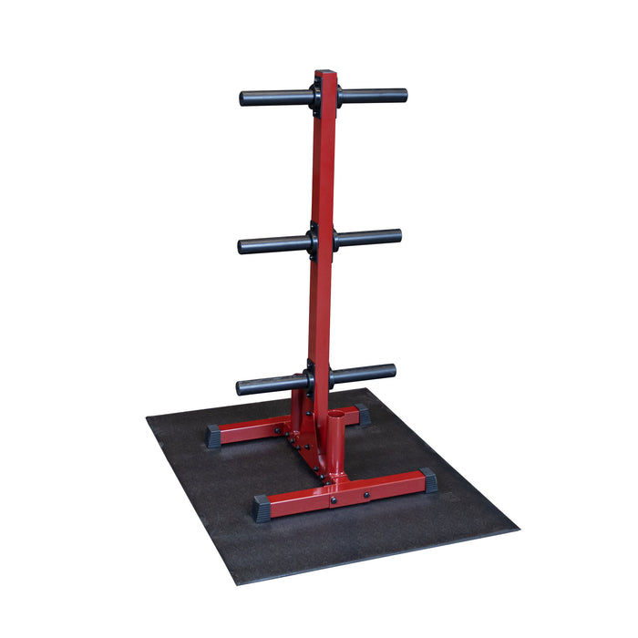 Best Fitness - Storage BFWT10 - Olympic Plate Tree and Bar Holder (Holder Only)