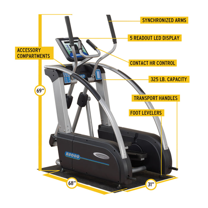 Endurance - Elliptical E5000 - ENDURANCE ELLIPTICAL LC