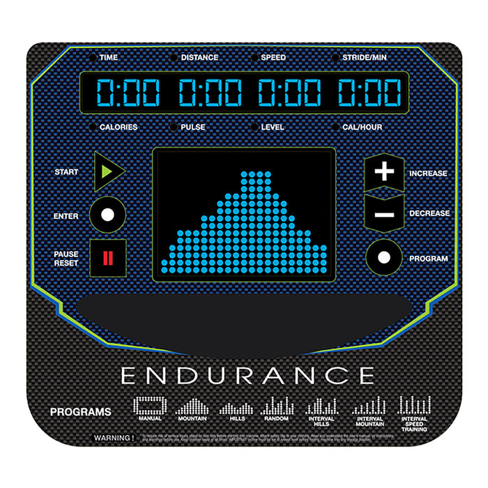 Endurance - Elliptical E5000 - ENDURANCE ELLIPTICAL LC