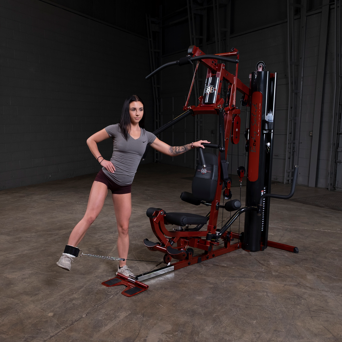 Body-Solid - Gym G6BR - Red Bi Angular Home Gym G6BR