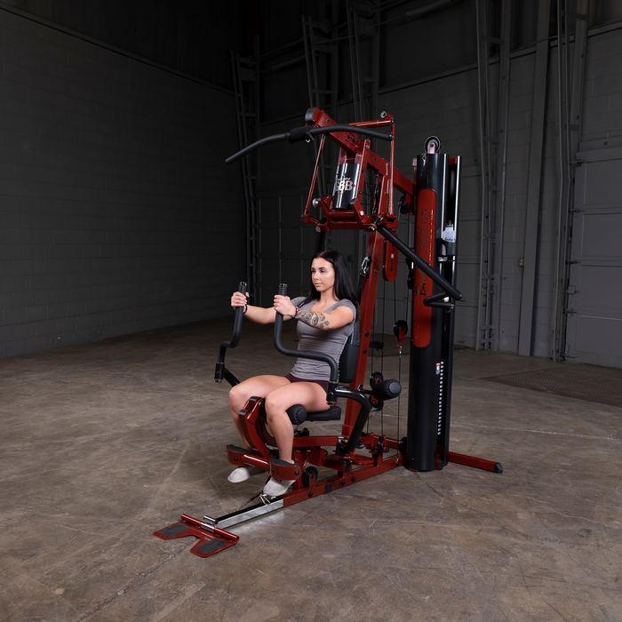 Body-Solid - Gym G6BR - Red Bi Angular Home Gym G6BR