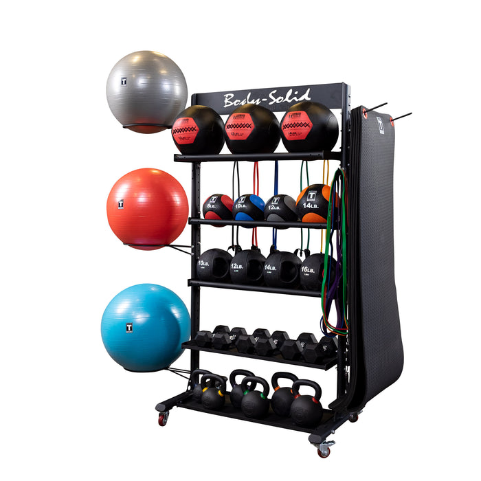 Body-Solid - Storage GAR250 - Multi Accessory Storage Tower (Tower Only)