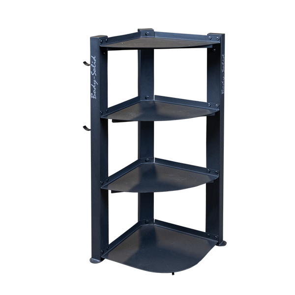 Body-Solid - Storage GAR75 - Corner Multi Accessory Storage Rack (Rack Only)