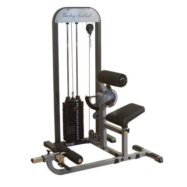 Body-Solid - Core GCAB-STK - PRO SELECT AB AND BACK SELECTORIZED, 210LB/310LB STACK