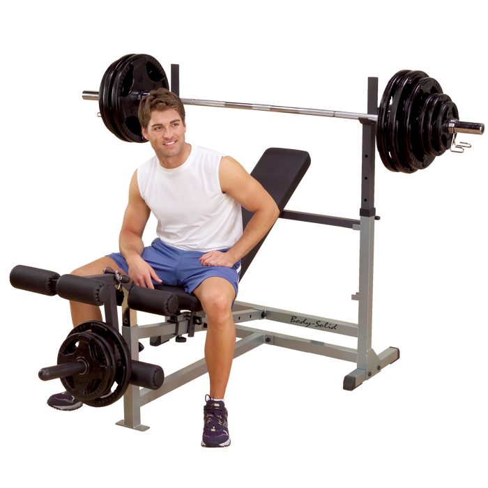 Body-Solid - Bench GDIB46LB - Power Center Combo Bench