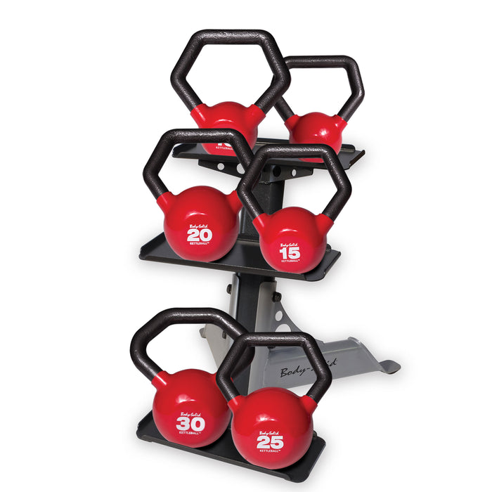 Body-Solid - Storage GDKR50B - Dumbell/Kettlebell Rack Black