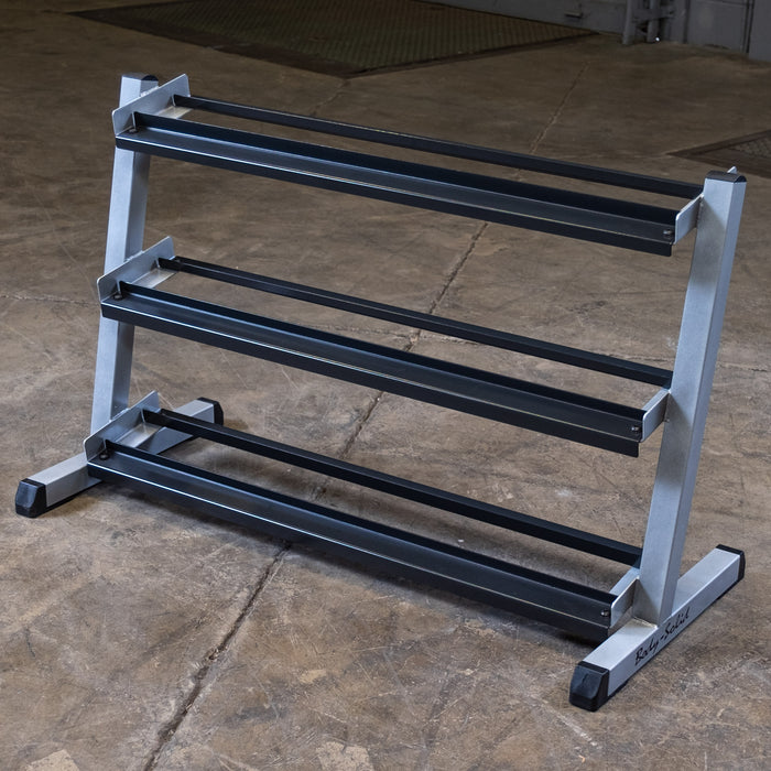 Body-Solid - Storage GDR48B - 3 Tier Vertical Dumbell Rack