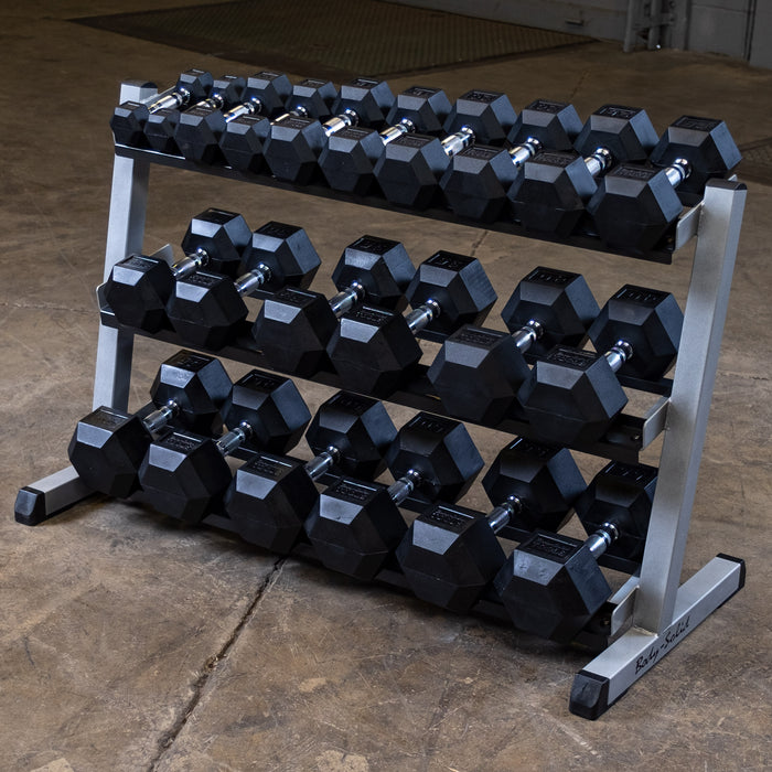 Body-Solid - Storage GDR48B - 3 Tier Vertical Dumbell Rack