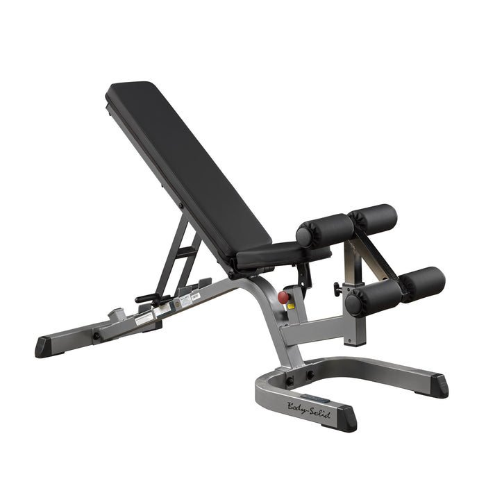 Body-Solid - Bench GFID371B -  Flat/Incline/Decline Bench, 2"x3", GFID71