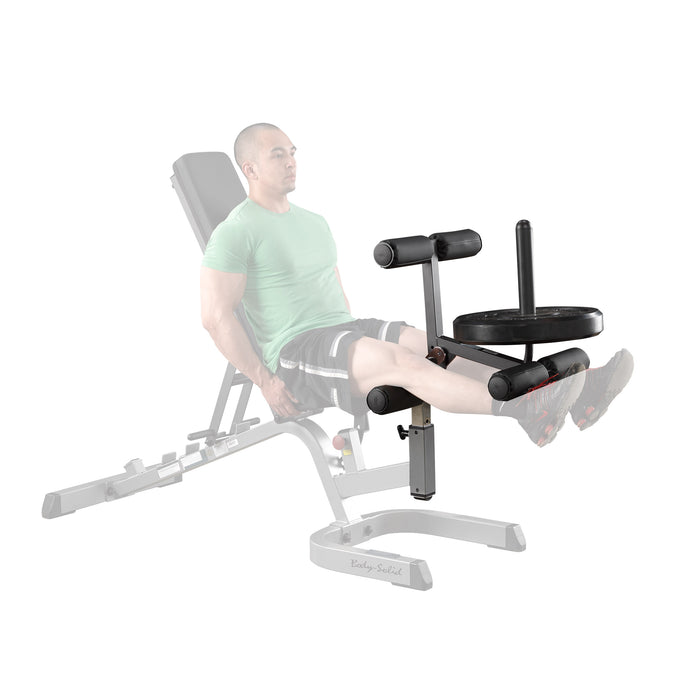 Body-Solid - Bench Attach GLDA3 - 6 Roller Leg Developer