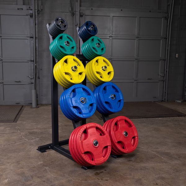 Body-Solid - Storage GWT76 - Capacity Olympic Weight Tree