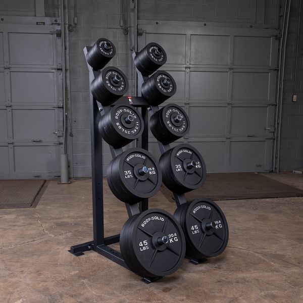 Body-Solid - Storage GWT76 - Capacity Olympic Weight Tree